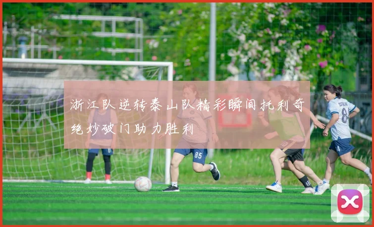 浙江队逆转泰山队精彩瞬间托利奇绝妙破门助力胜利